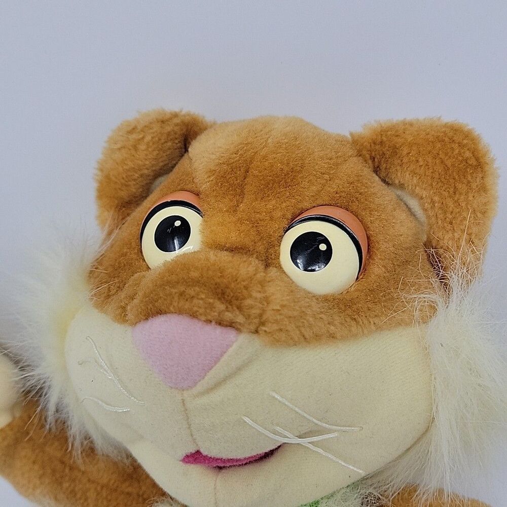 Vintage Fisher Price Plush The Puzzle Place Sizzle The Cat Plush 14” 1994 - Picture 3 of 10